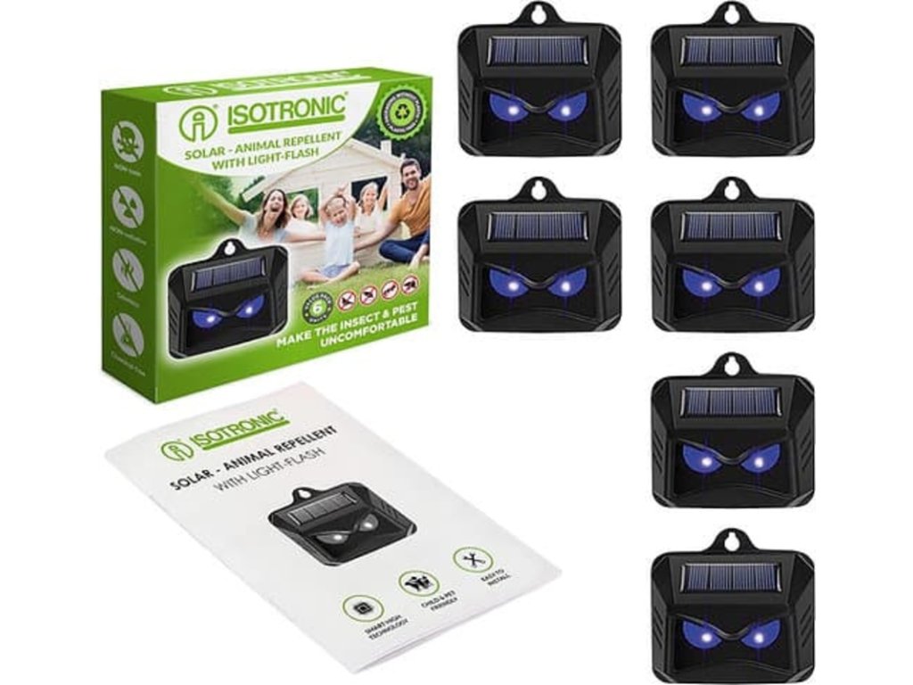 světelný plašič divoké zvěře